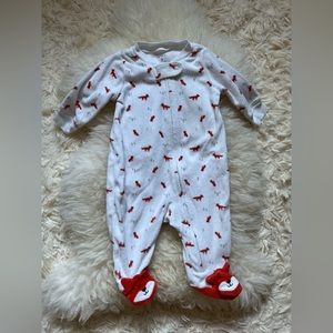 Zip Up Fox Baby Sleeper🦊